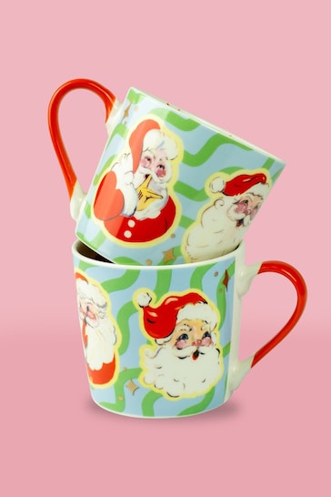 Eleanor Bowmer Dear Santa Christmas Mug Set