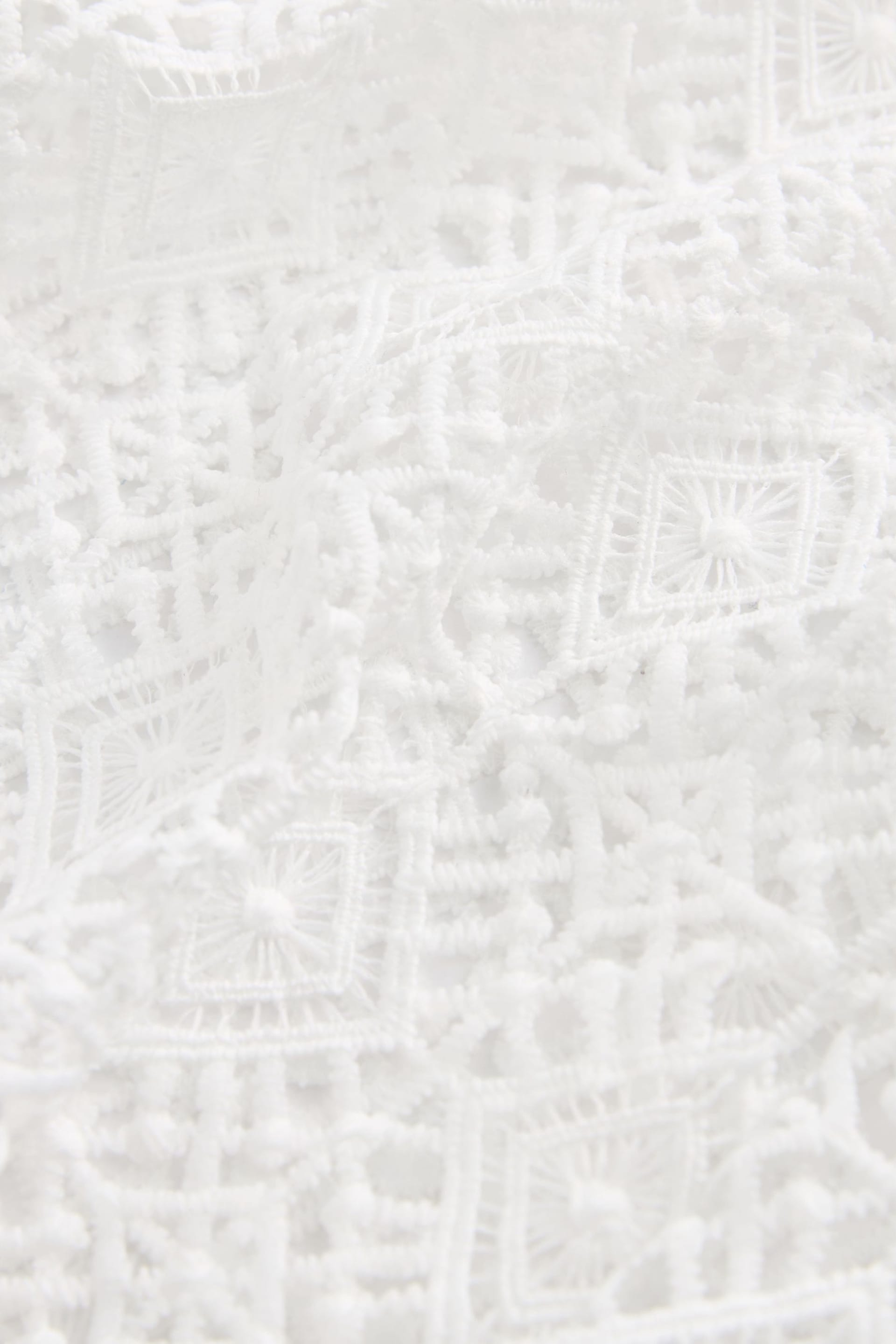 White Crochet Shirt - Image 8 of 8