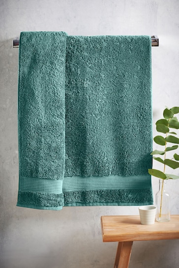 Green Juniper Egyptian Cotton Towel