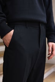 Black Smart Trousers with Wool - Image 4 of 4