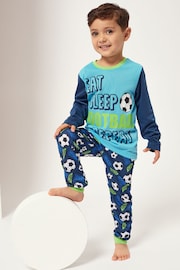 Harry Bear Blue Long Sleeved Pyjamas Set - Image 1 of 3