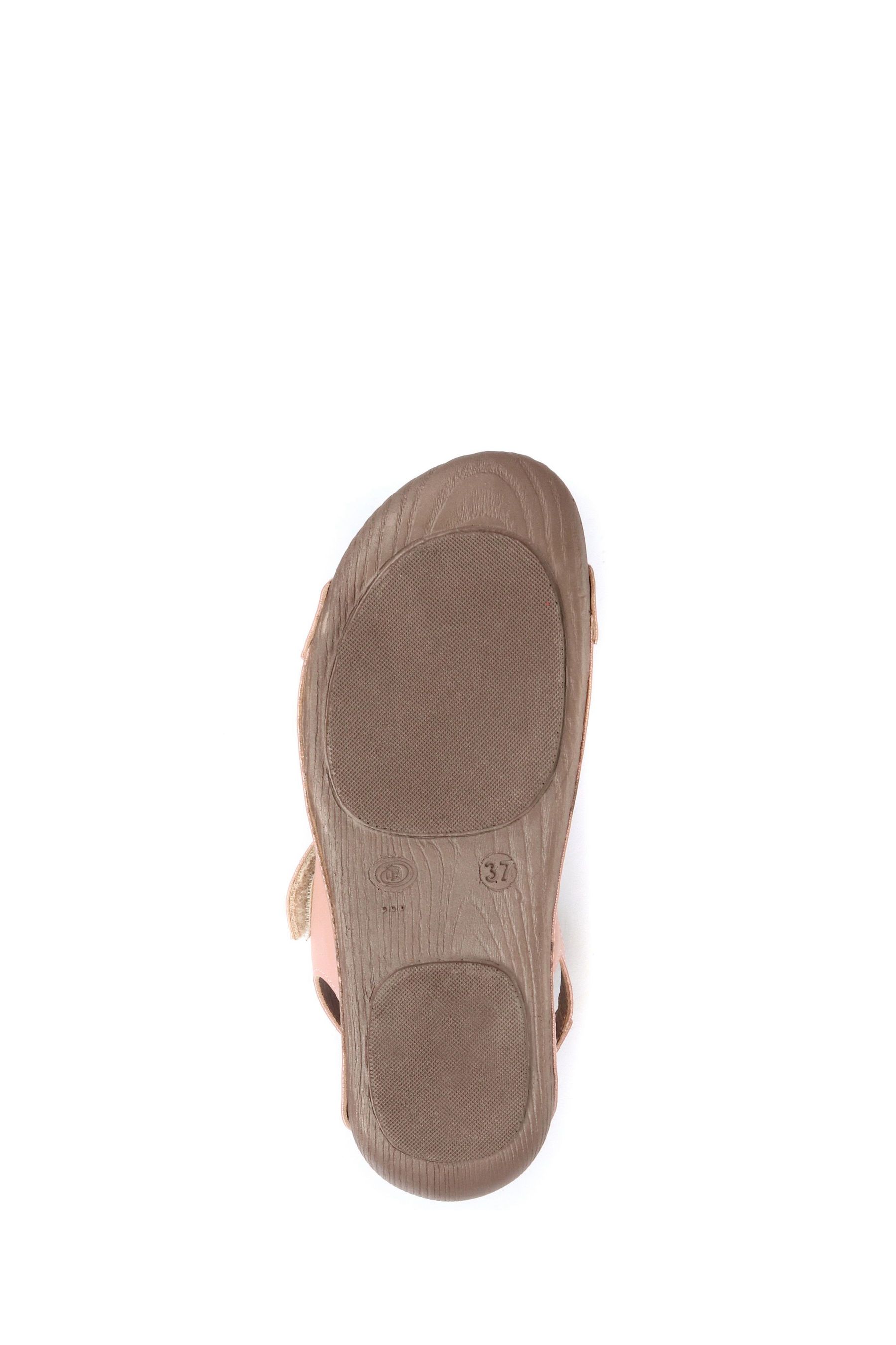 Pavers pink sandals online