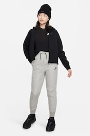 Nike Black Tech Fleece Zip Through Hoodie - Image 3 of 7