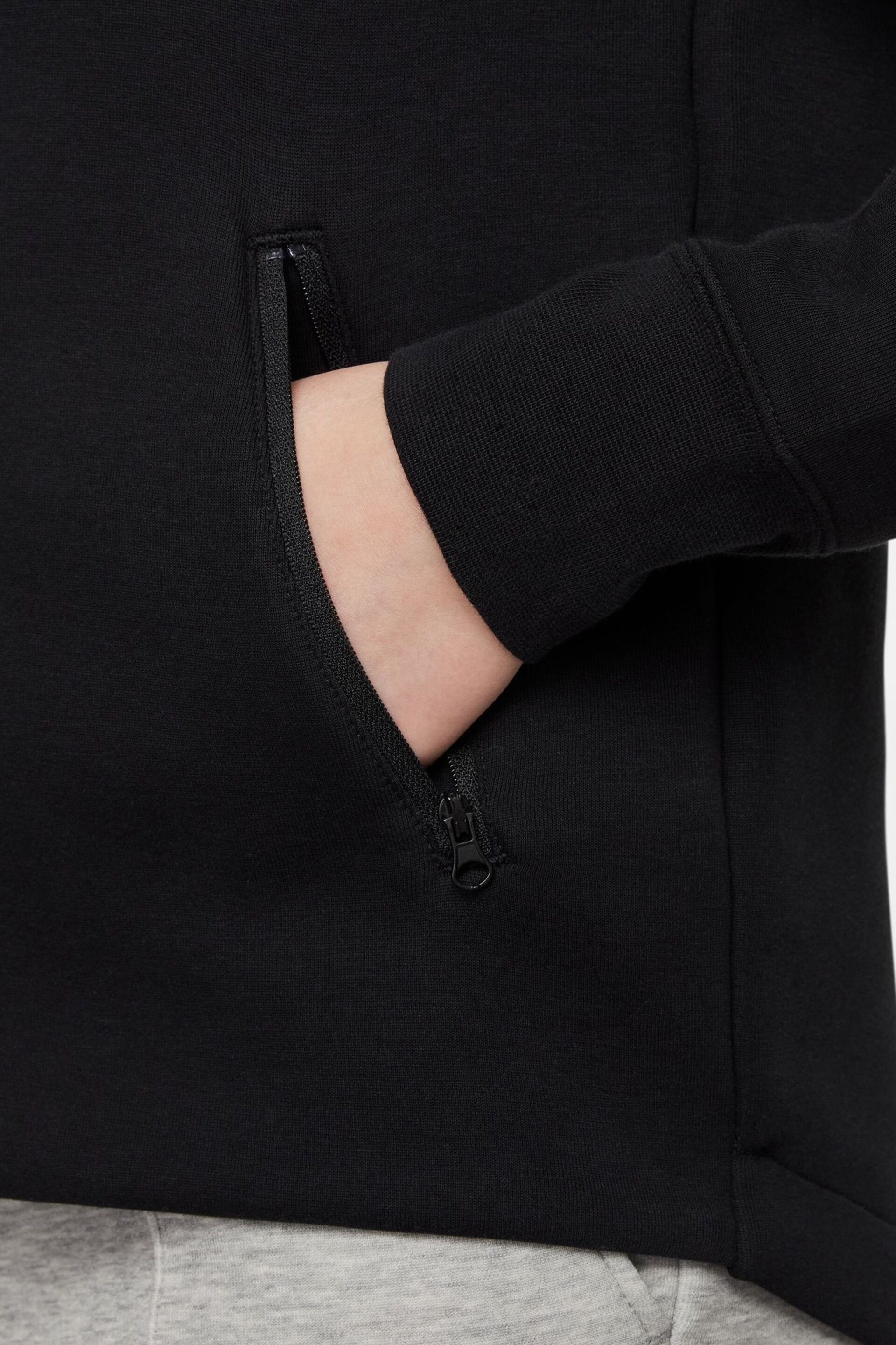 Nike Black Tech Fleece Zip Through Hoodie - Image 5 of 7