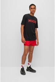 HUGO Large Chest logo T-Shirt - Image 3 of 5