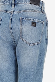 Armani Exchange Denim Lightwash Boyfriend Fit Jeans - Image 5 of 5