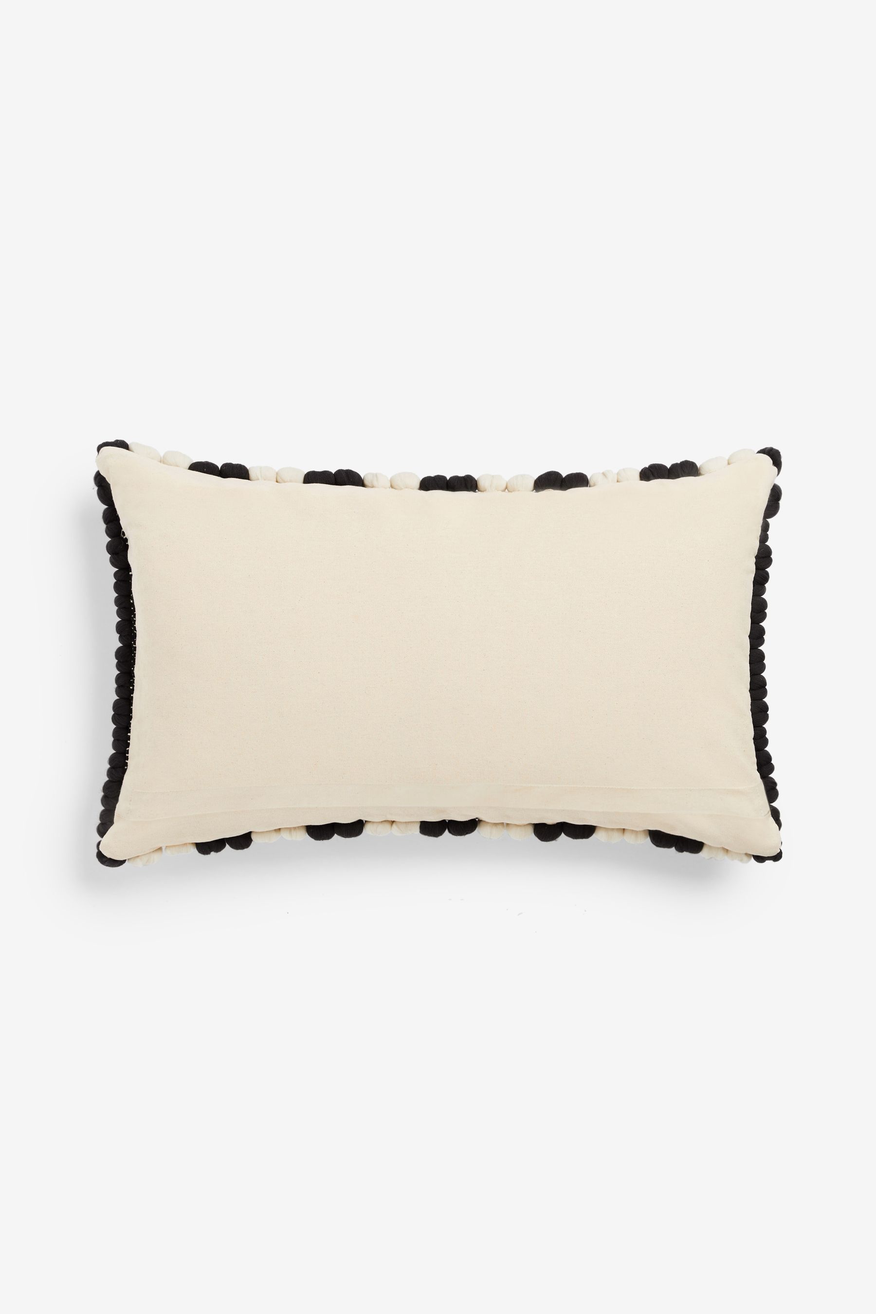 Buy Monochrome 40 x 59cm Big Bobble Large Oblong Stripe Cushion from Next Luxembourg