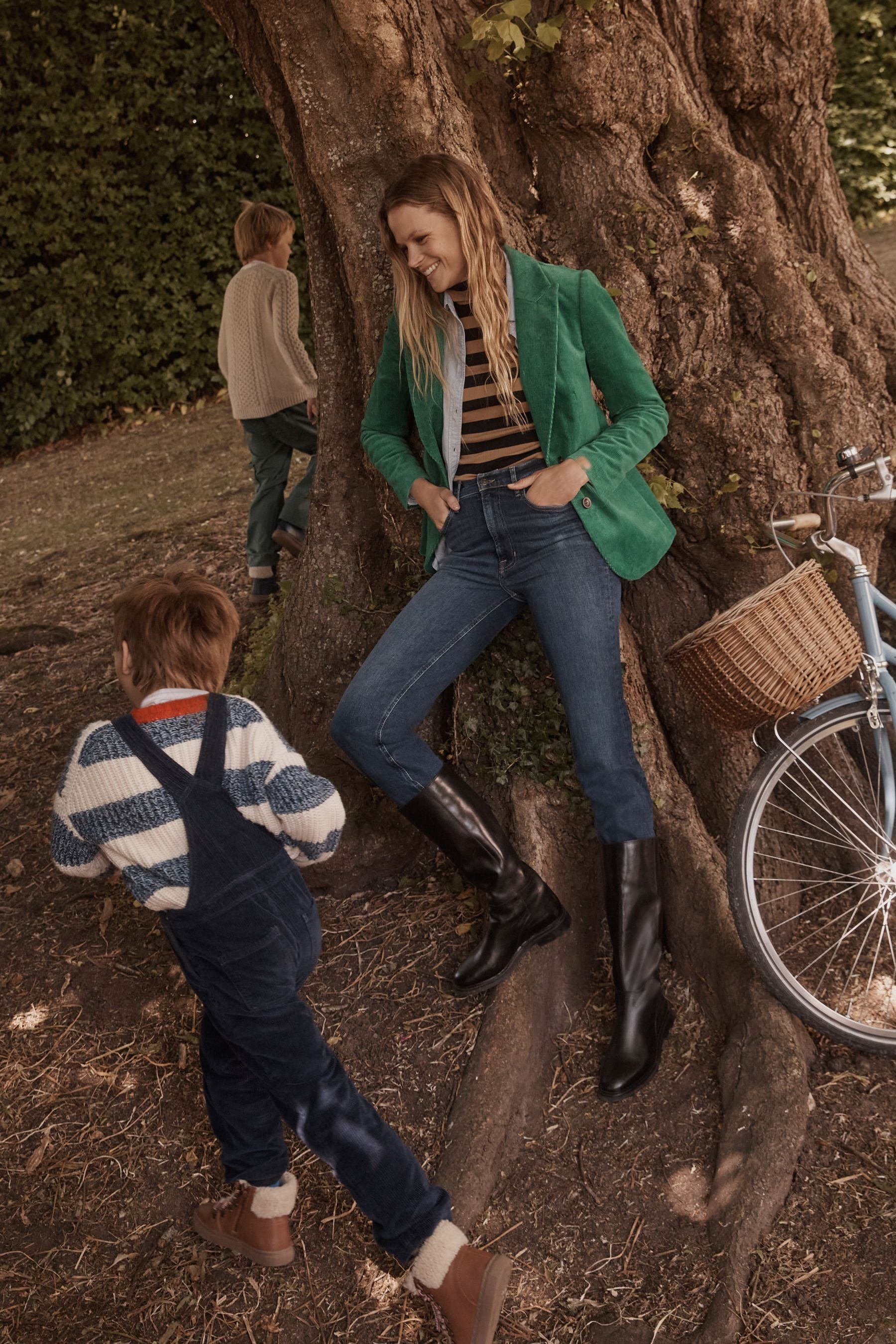 Buy Boden Green The Marylebone Cord Blazer from Next Luxembourg