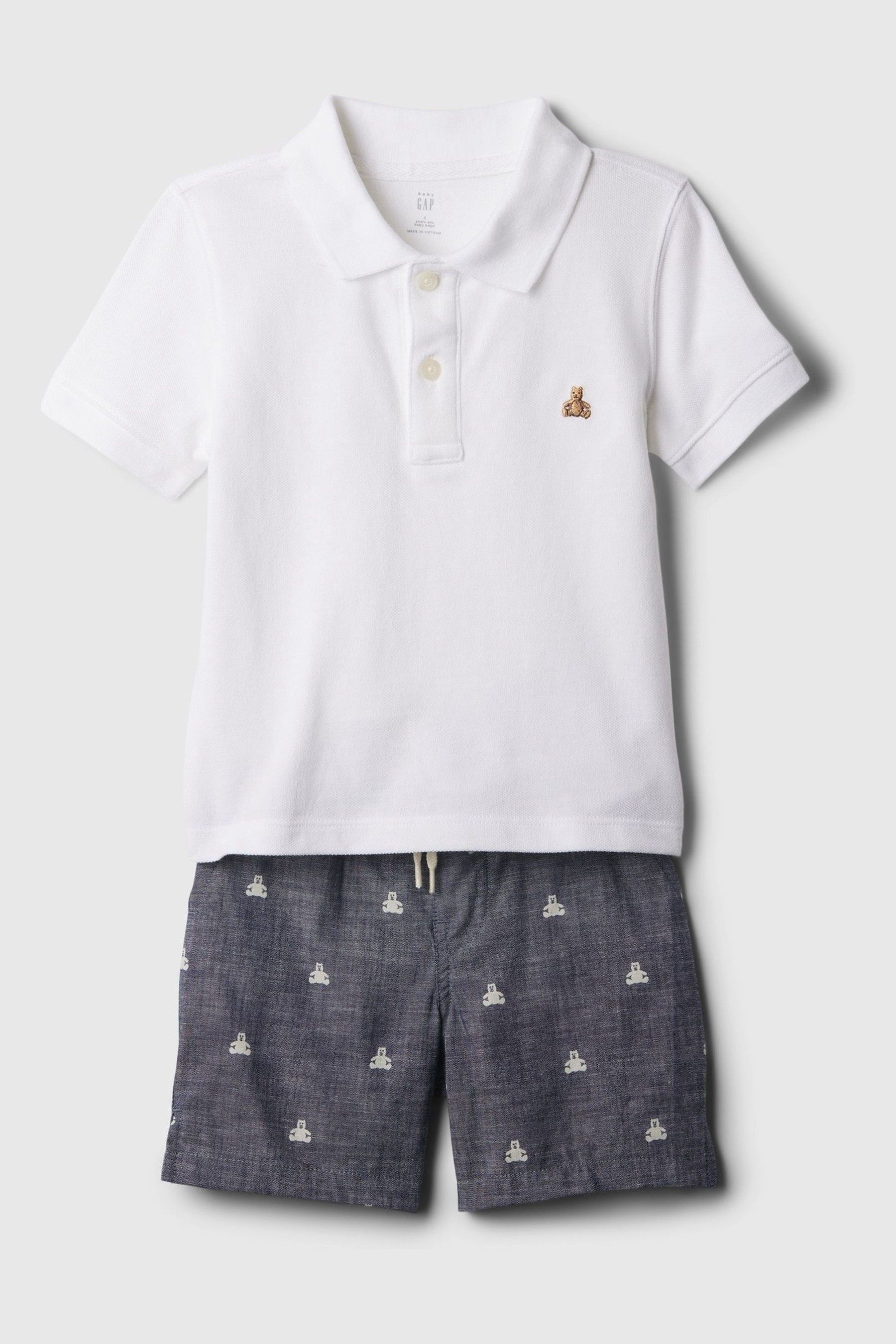 Baby clearance polo outfit