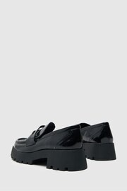 Schuh Levi Chunky Black Loafers - Image 3 of 4