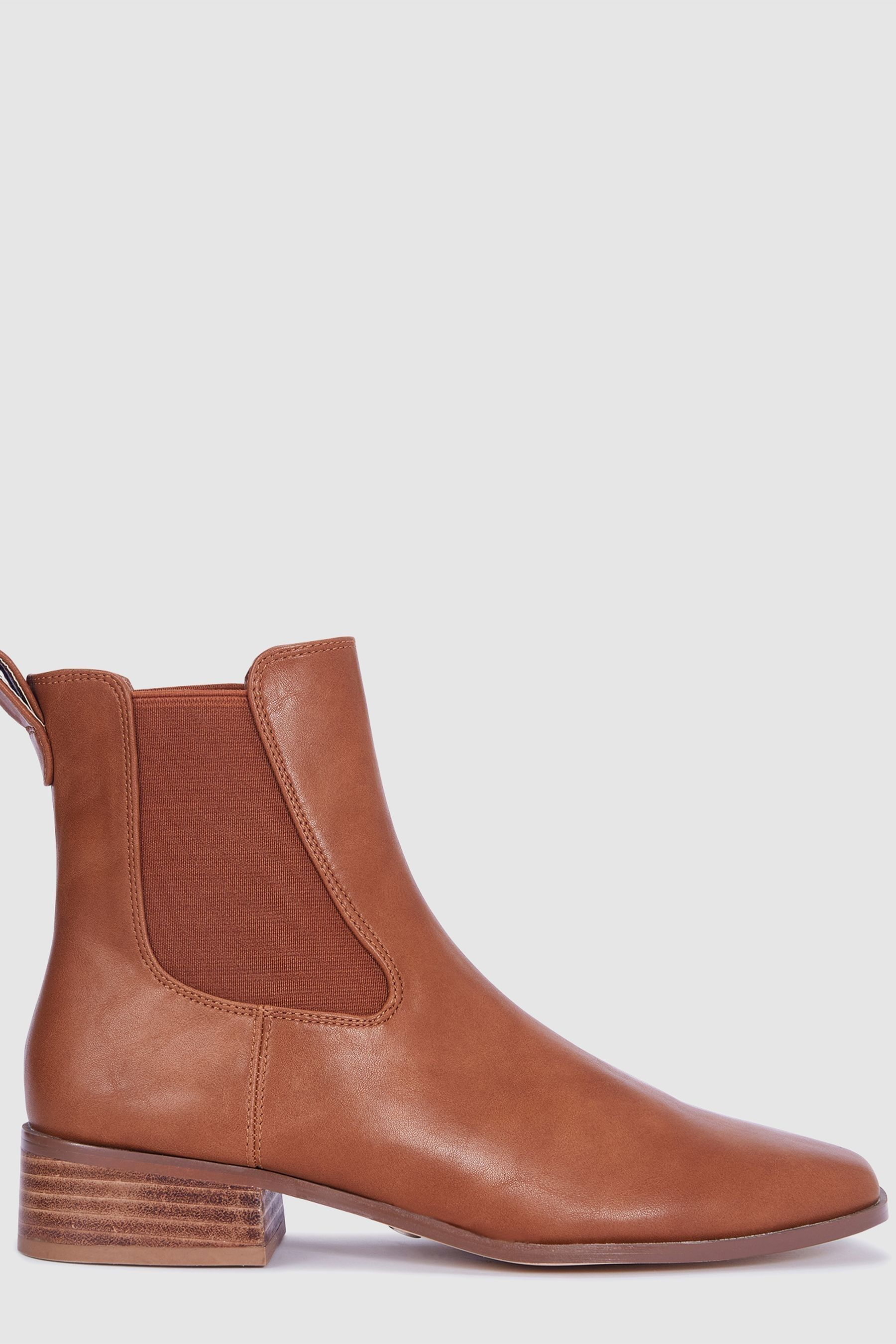 Wide fit flat cheap ankle boots