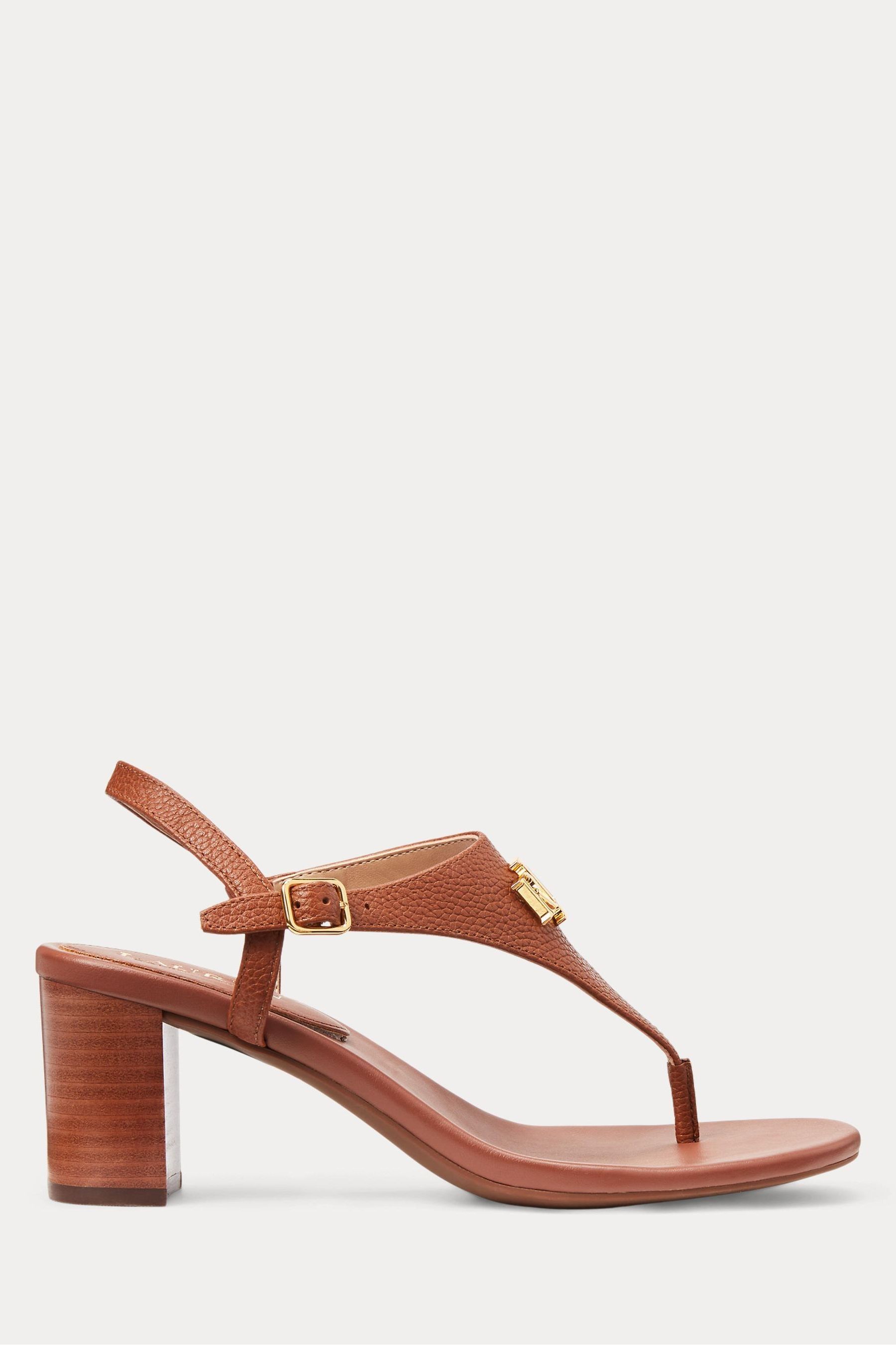 Buy Lauren Ralph Lauren Wescott Tan Sandals from the Next UK online shop