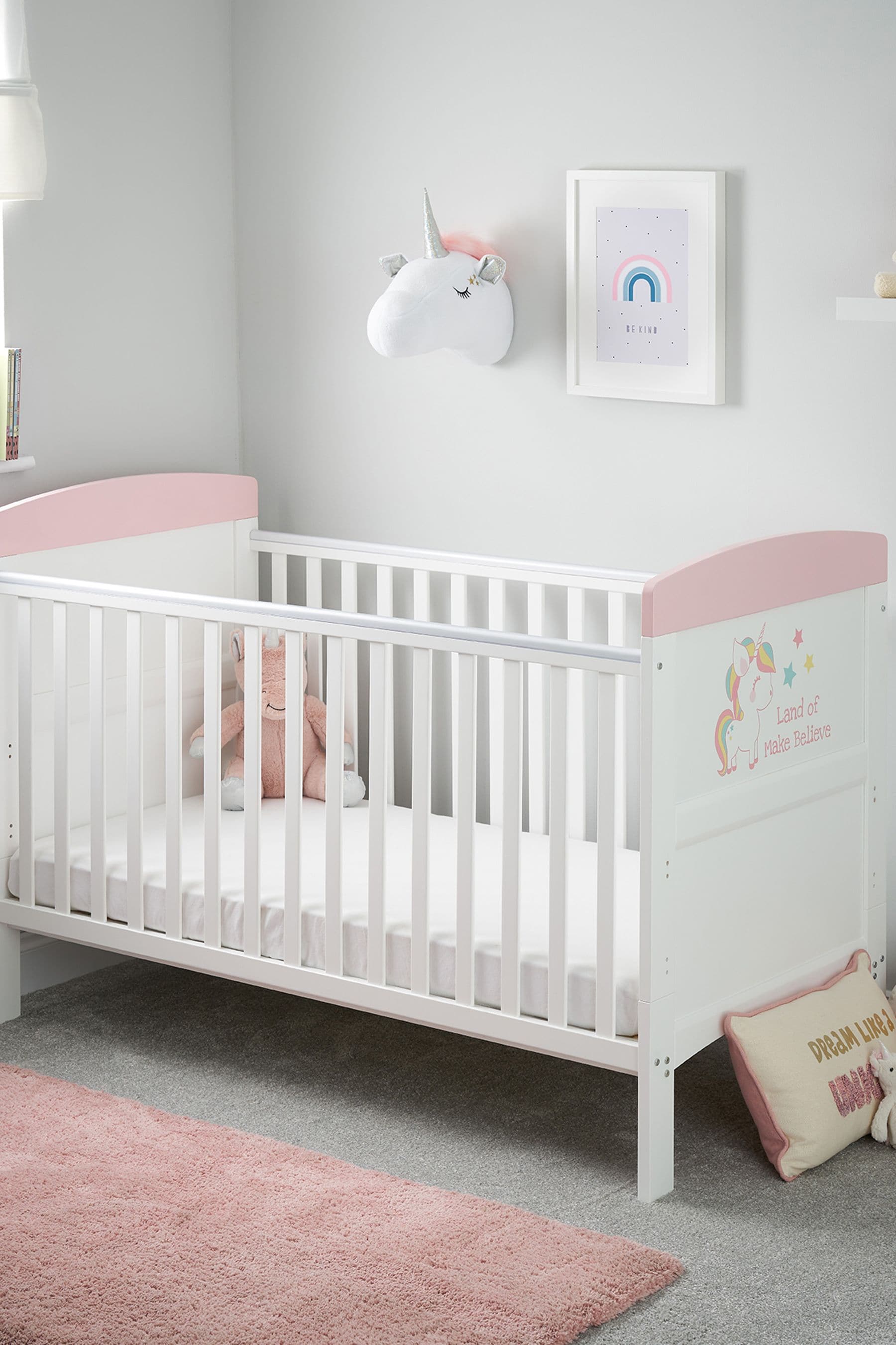 Buy Obaby White Grace Inspire Cot Bed from the Next UK online shop