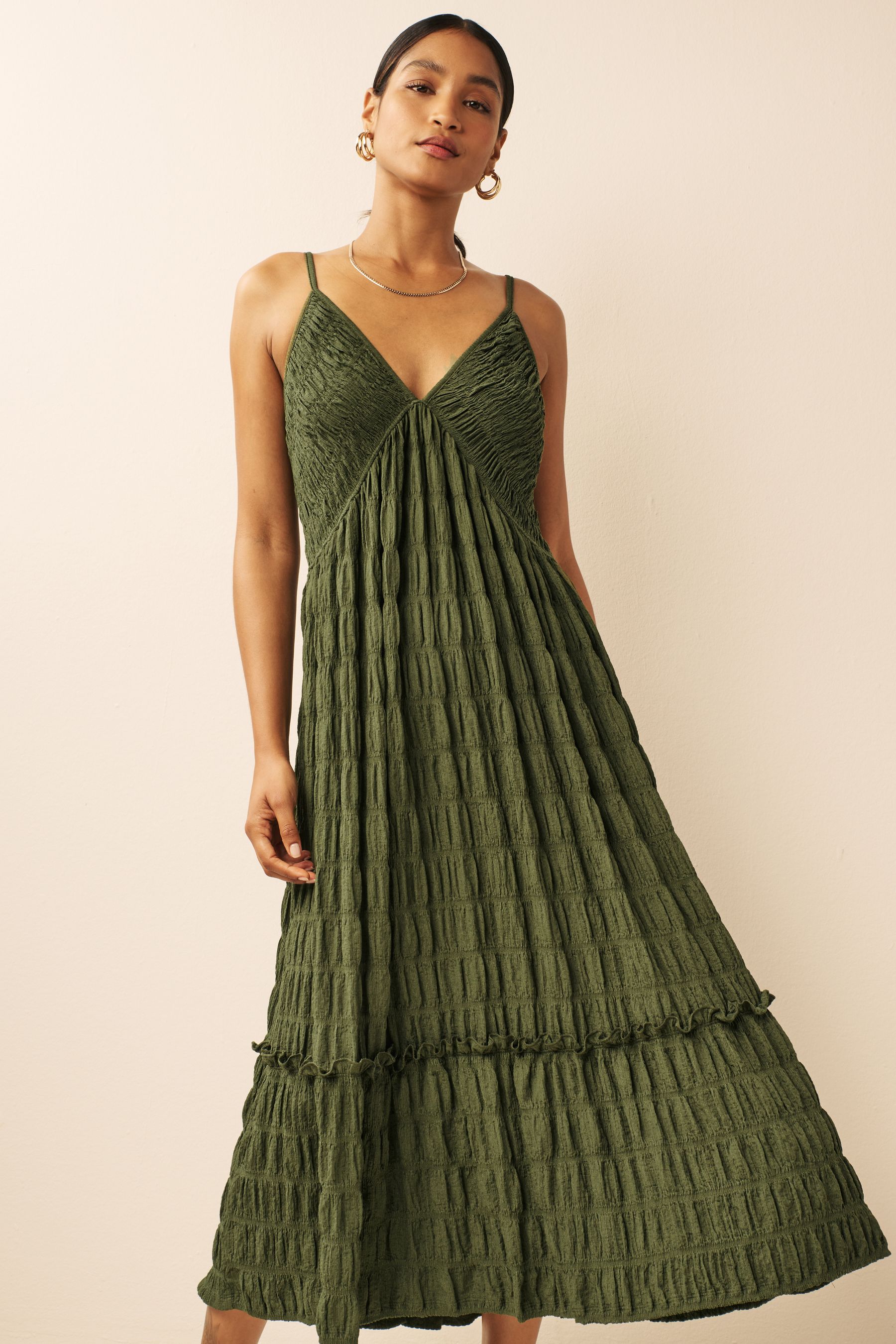 Next khaki dress 2025