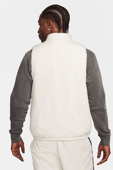 Nike White Sportswear Air Insulated Vest