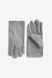 Grey Fleece Gloves - Image 1 of 1