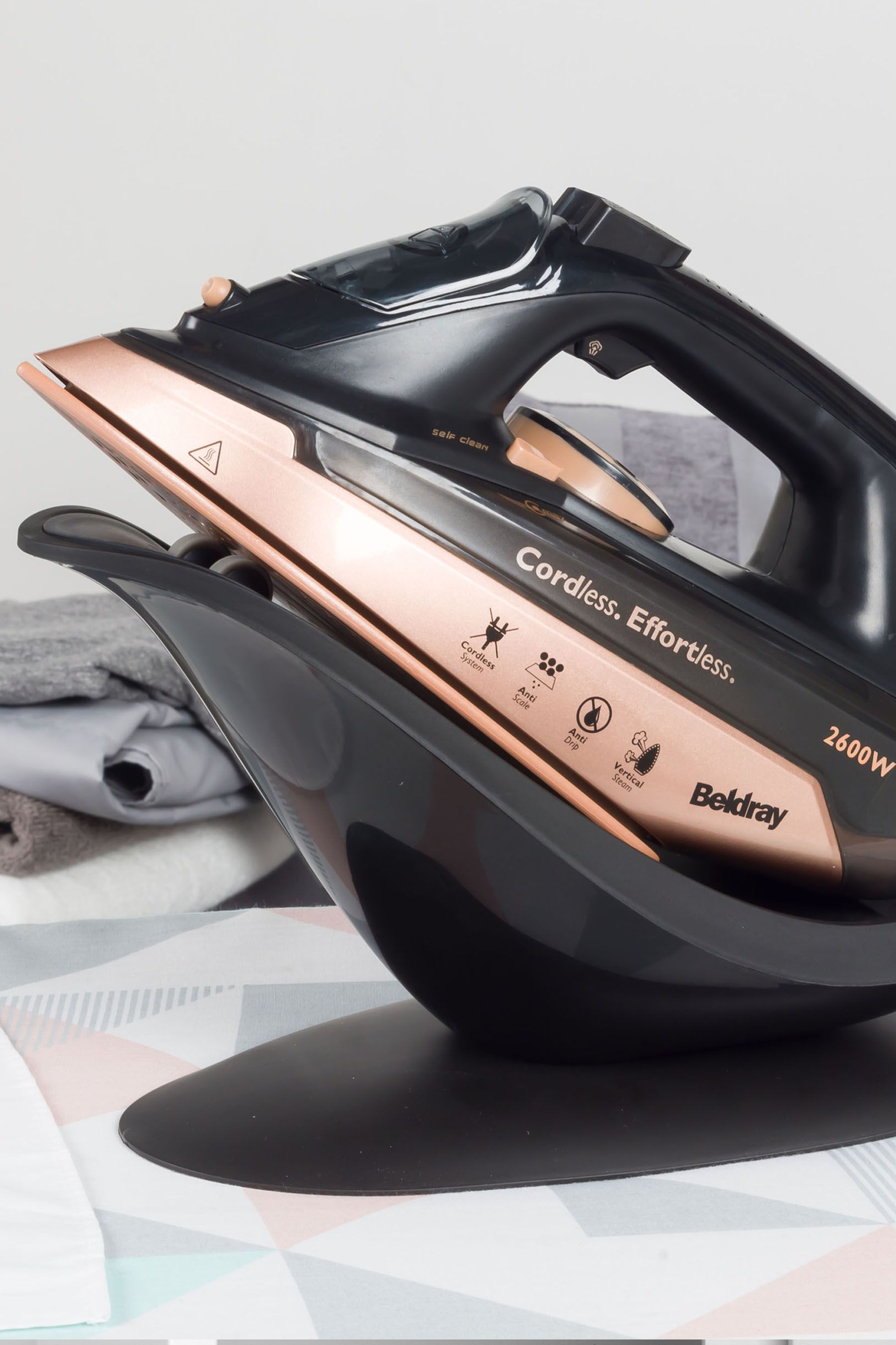 Buy Beldray Rose Gold 2 in 1 Cordless Steam Iron from the Next UK