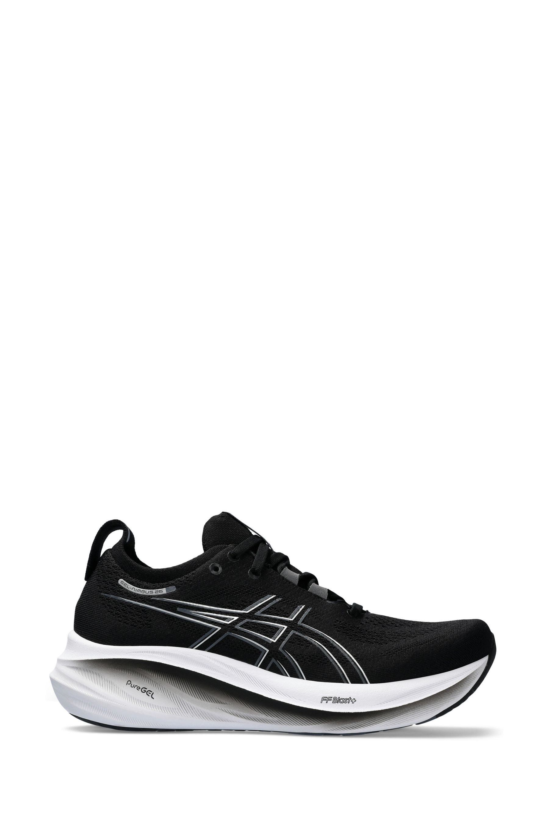 Black asics womens trainers online
