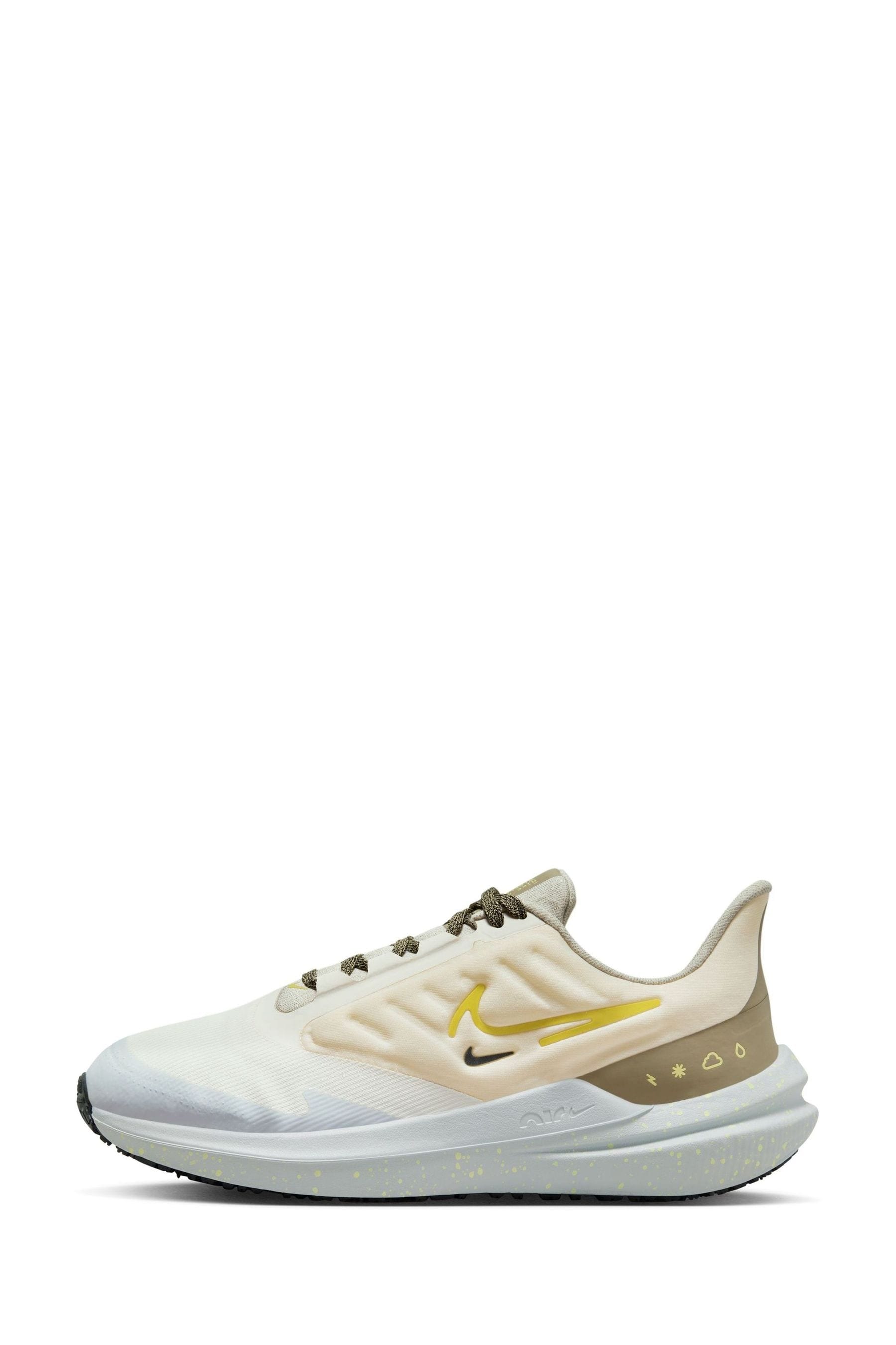 Buy Nike White Air Winflo 9 Shield Weatherized Road Running Trainers from Next Germany