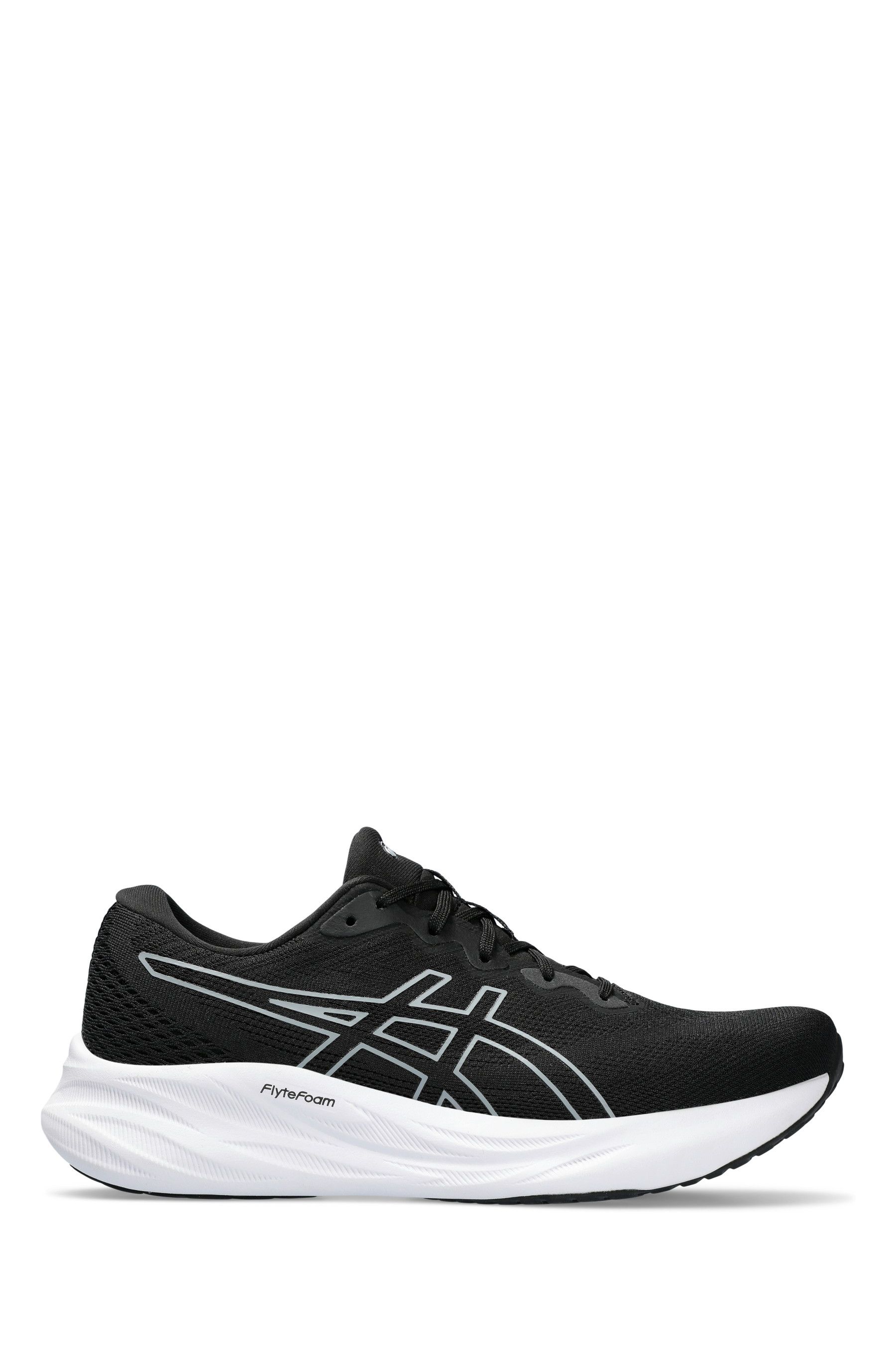 Black asics ladies trainers online