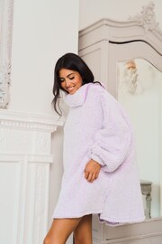 Jim Jam the Label Oversized Supersoft Borg Cosy Blanket Hoodie - Image 5 of 6