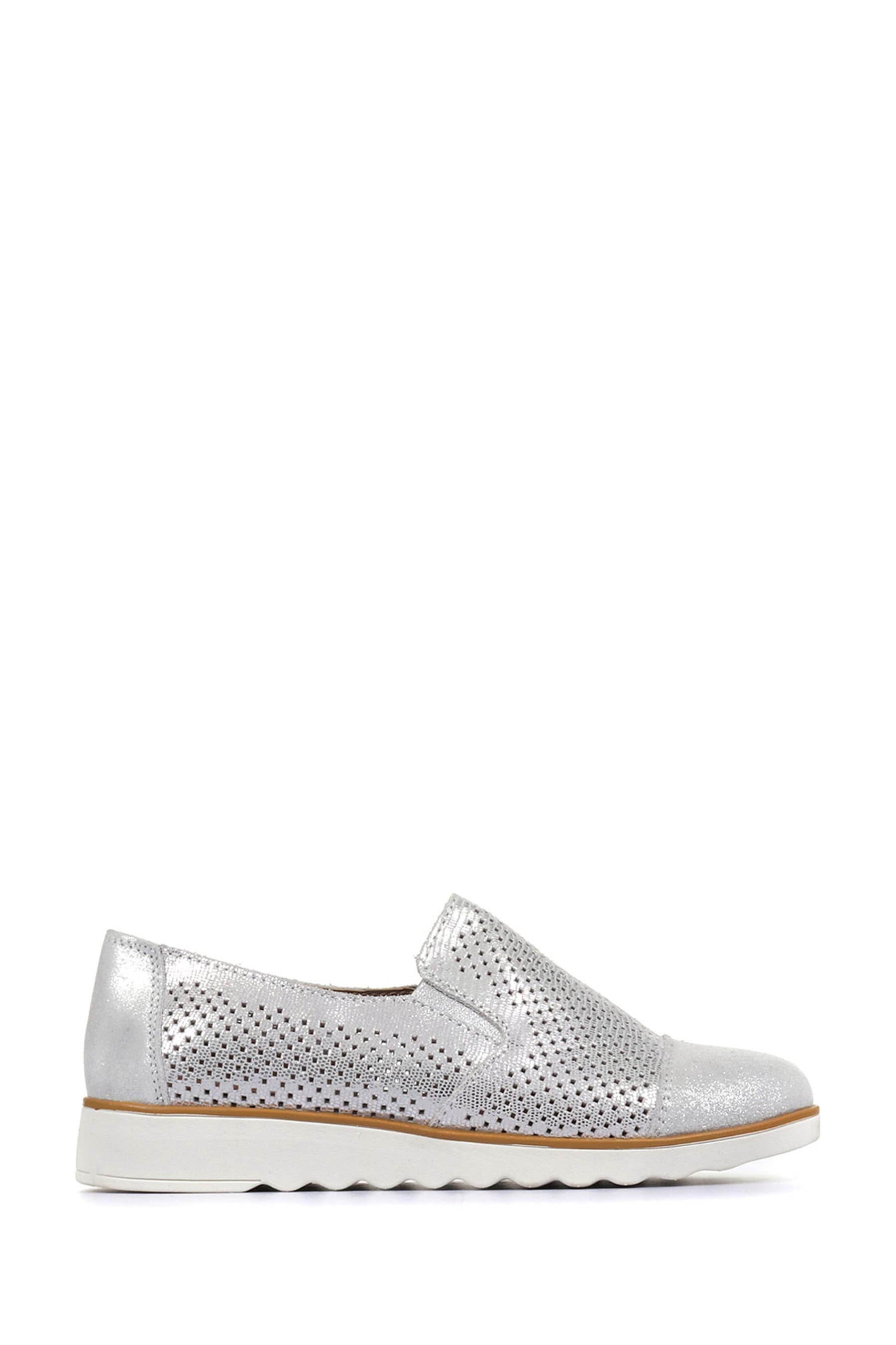 Pavers silver shoes best sale