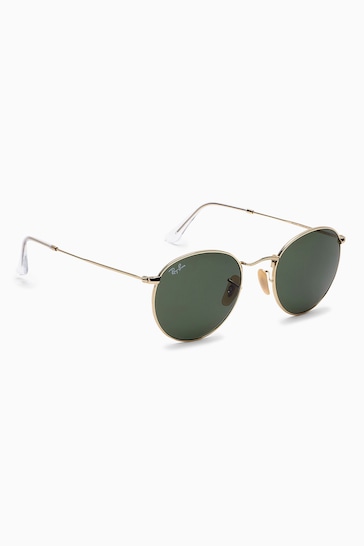 Gucci Eyewear tortoiseshell-effect round sunglasses
