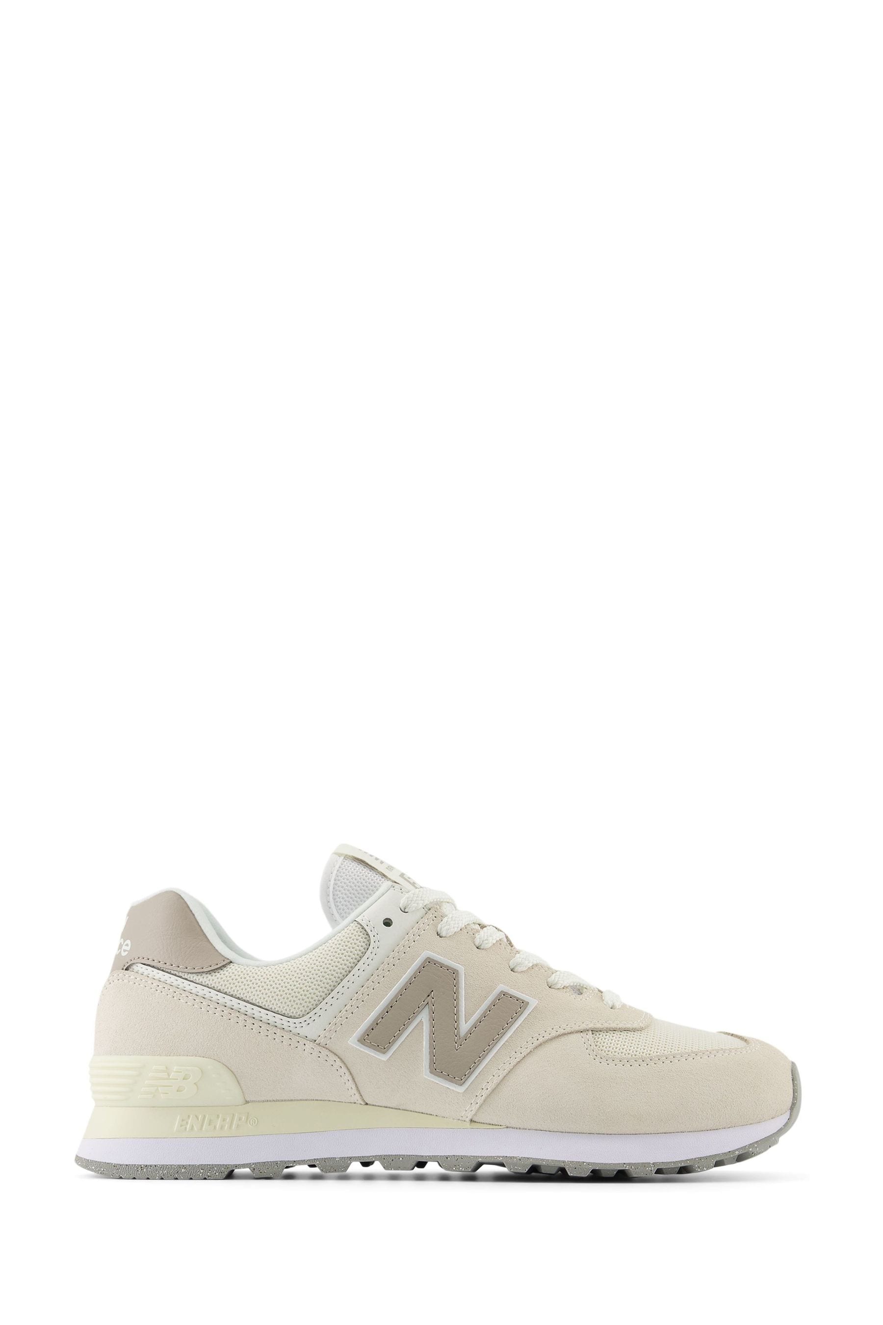 New balance 574 mujer beige deals