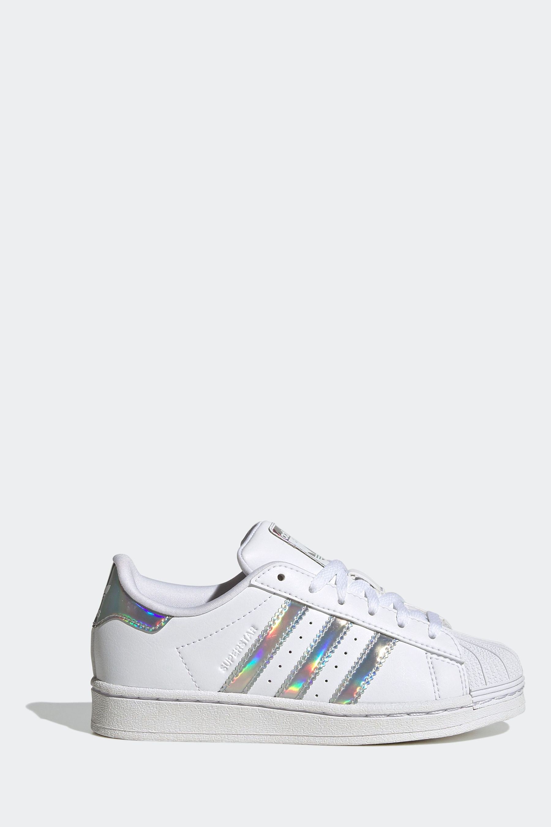 Adidas superstar outlet kids metallic