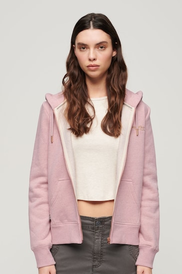 moschino oversize zip hoodie item