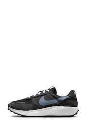 Nike Black/Grey Waffle Debut Trainers - Image 2 of 10