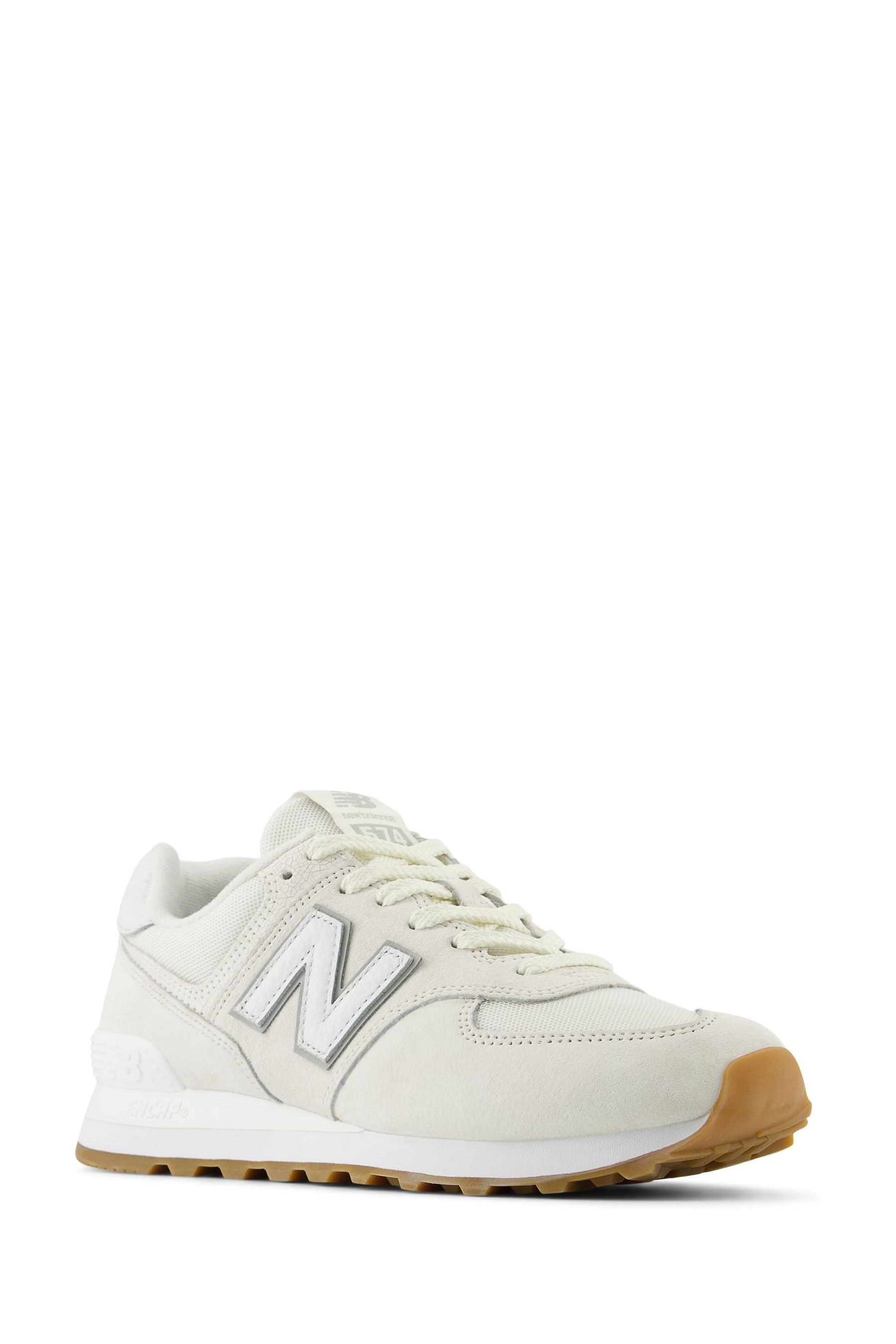 Buy New Balance White Womens 574 Trainers from the Next UK online shop