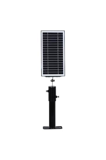 Callow Black Outdoor 9W Solar LED Wall or Post Light