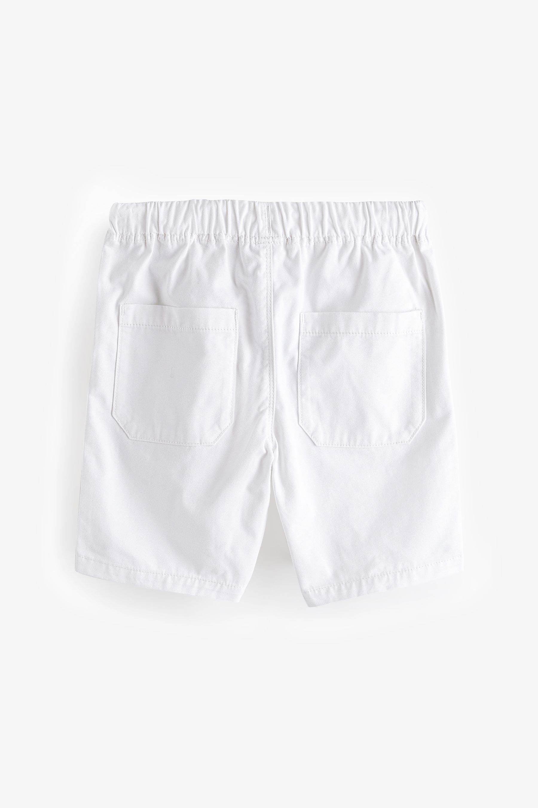 Buy White Single 100 Cotton Pull On Shorts 3 16yrs from the Next UK online shop
