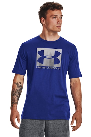 Under Armour Blue Box Logo T-Shirt