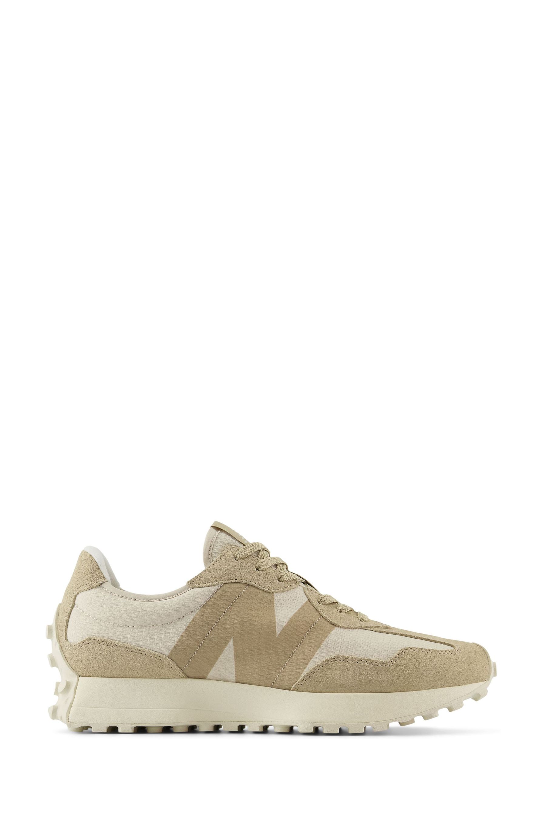 New balance cream trainers top