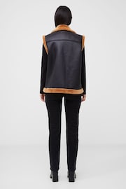 French Connection Belen Faux Fur Gilet - Image 2 of 4