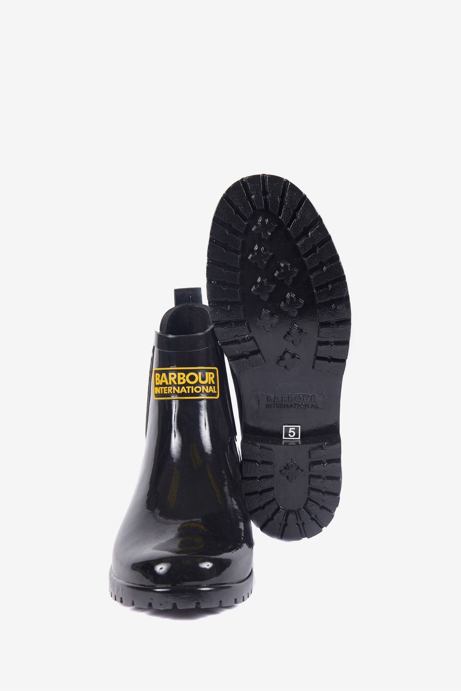 Buy Barbour International Black Assen Chelsea Wellington Boots from Next Netherlands