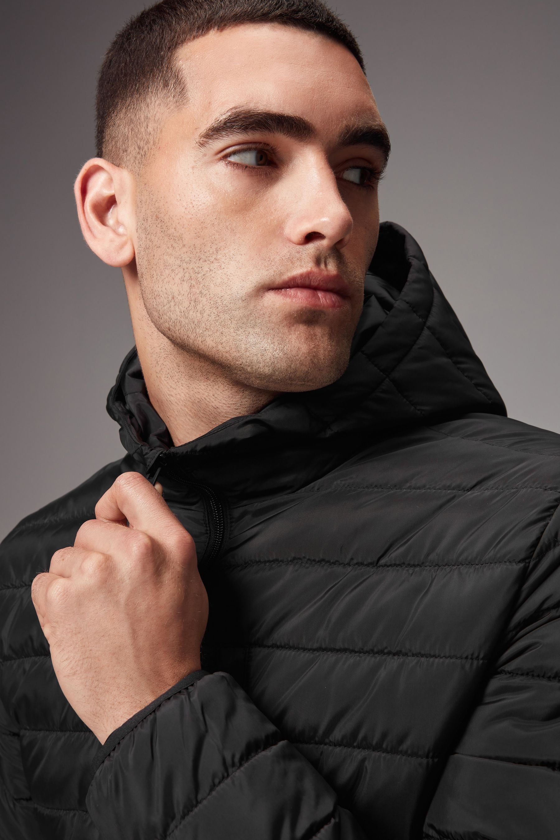 Next lightweight puffer jacket best sale