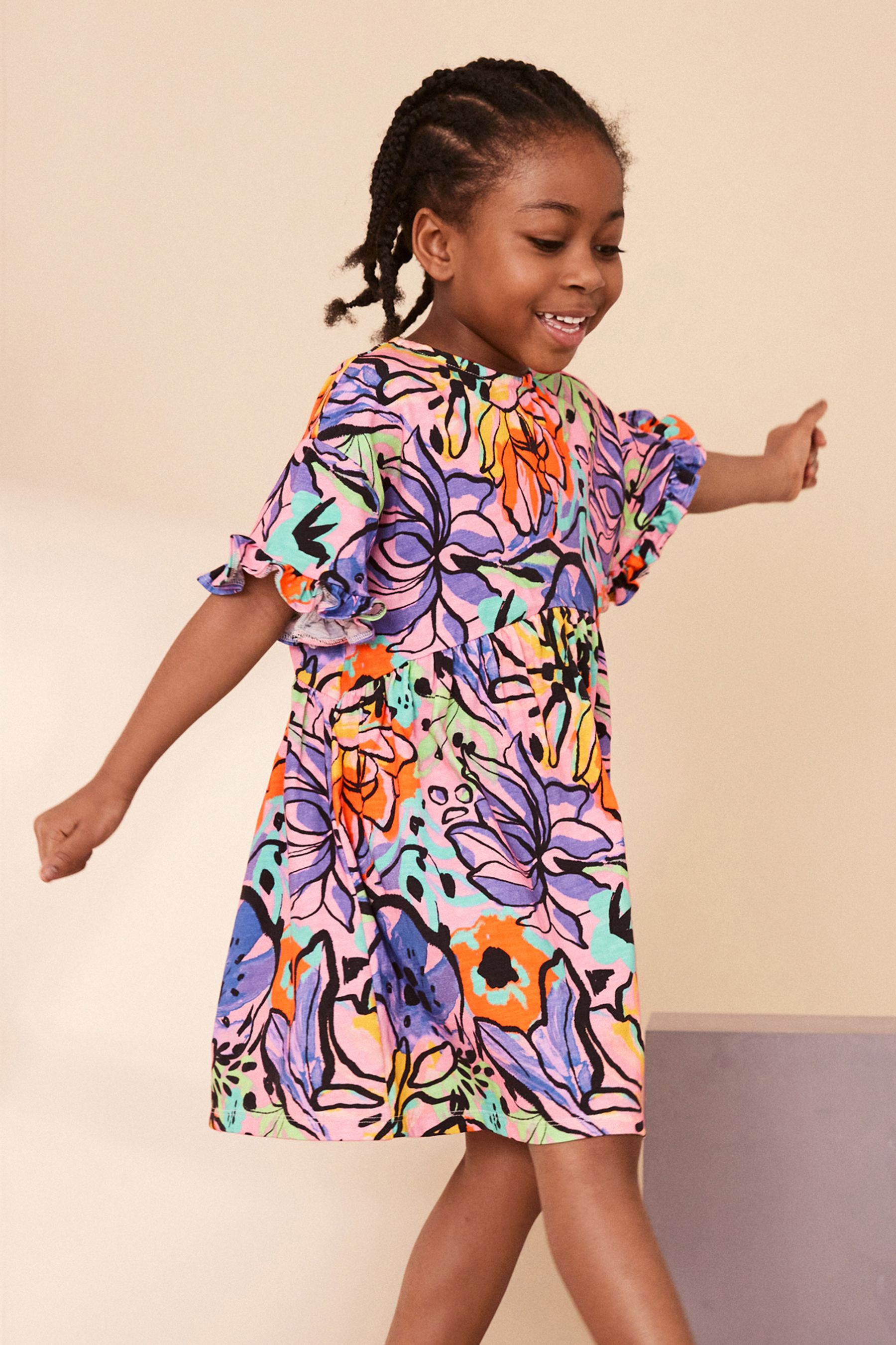 Tropical print dresses for juniors cheap