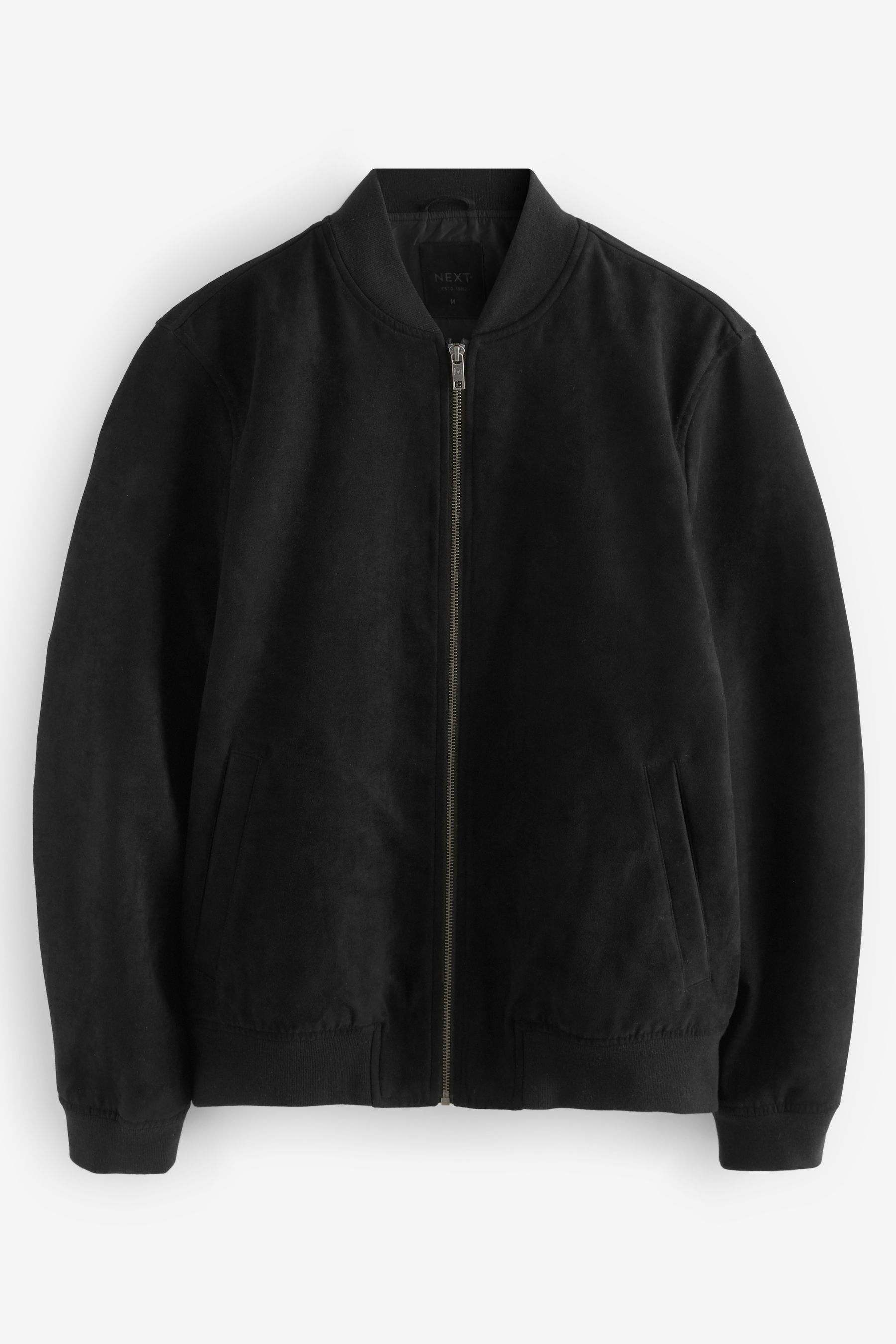 Next black bomber jacket discount