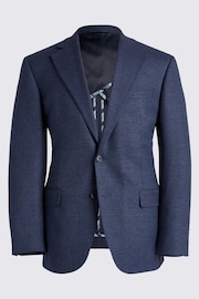 MOSS Tailored Fit Blue Flannel Jacket - Image 7 of 7