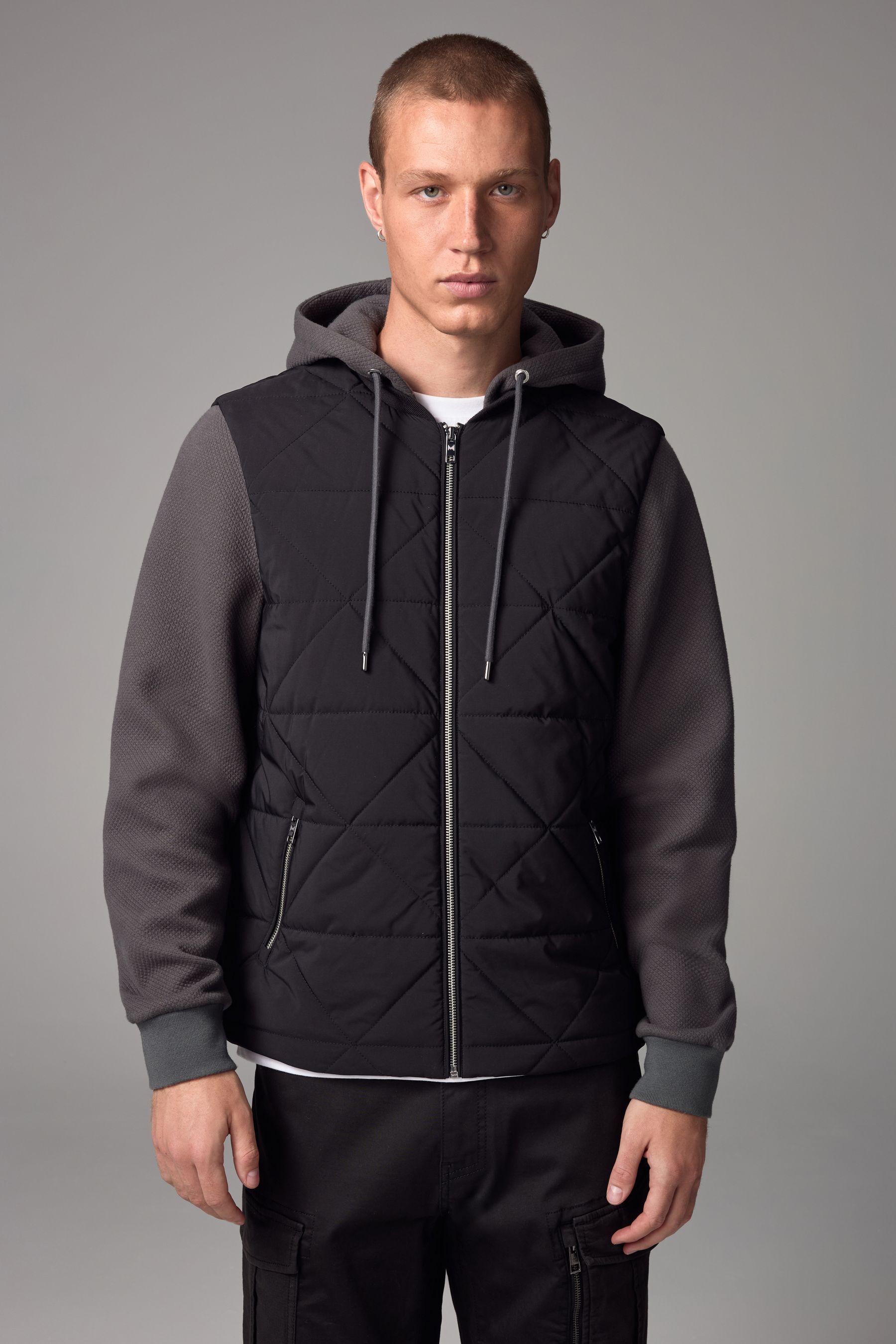 Jacket with no sleeves top