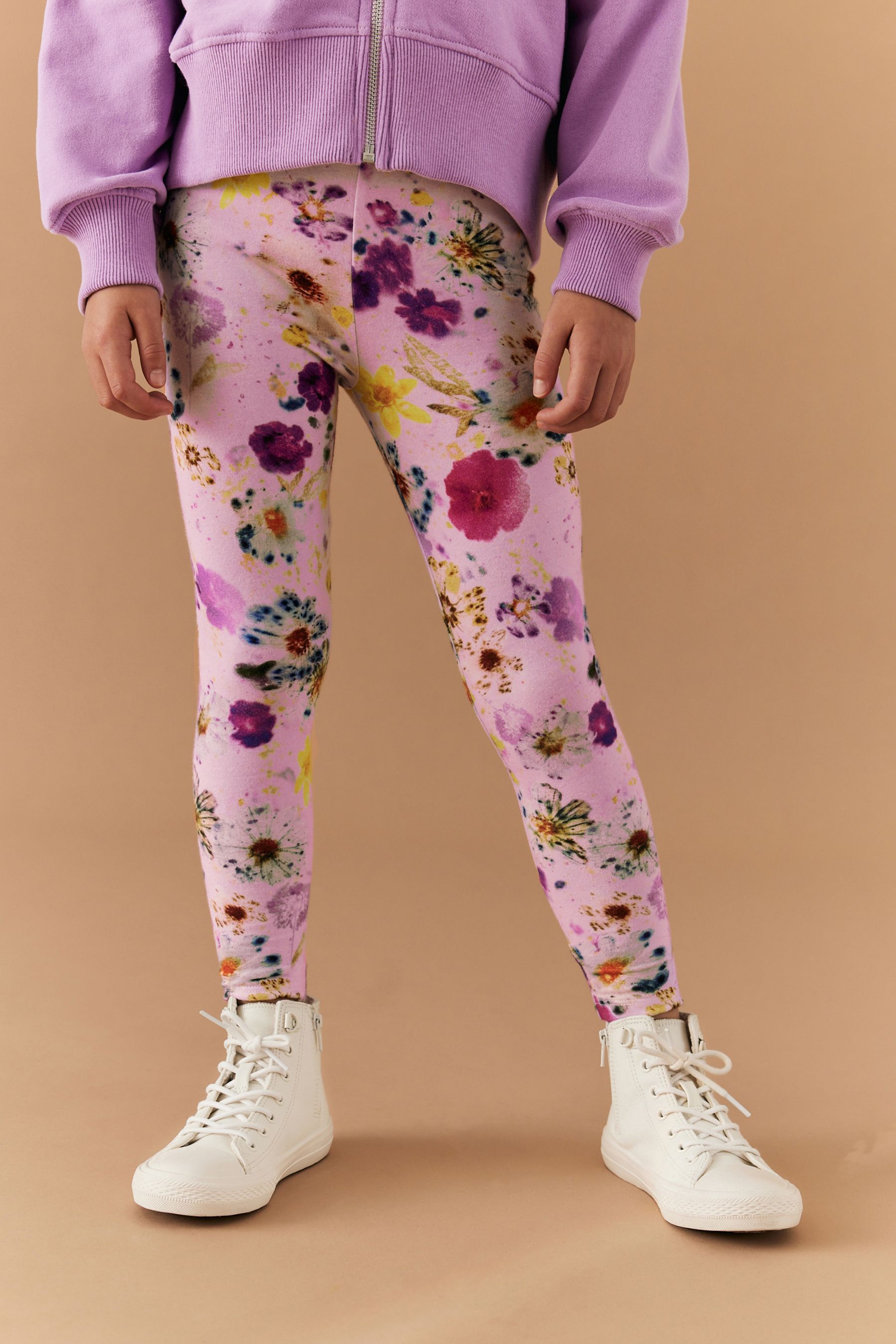 Cheap discount floral leggings