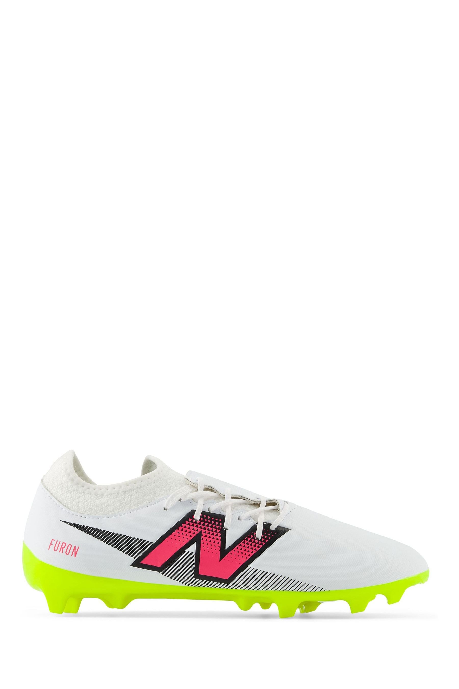 Buy New Balance White Mens Furon Firm Ground Football Boots from Next Iceland