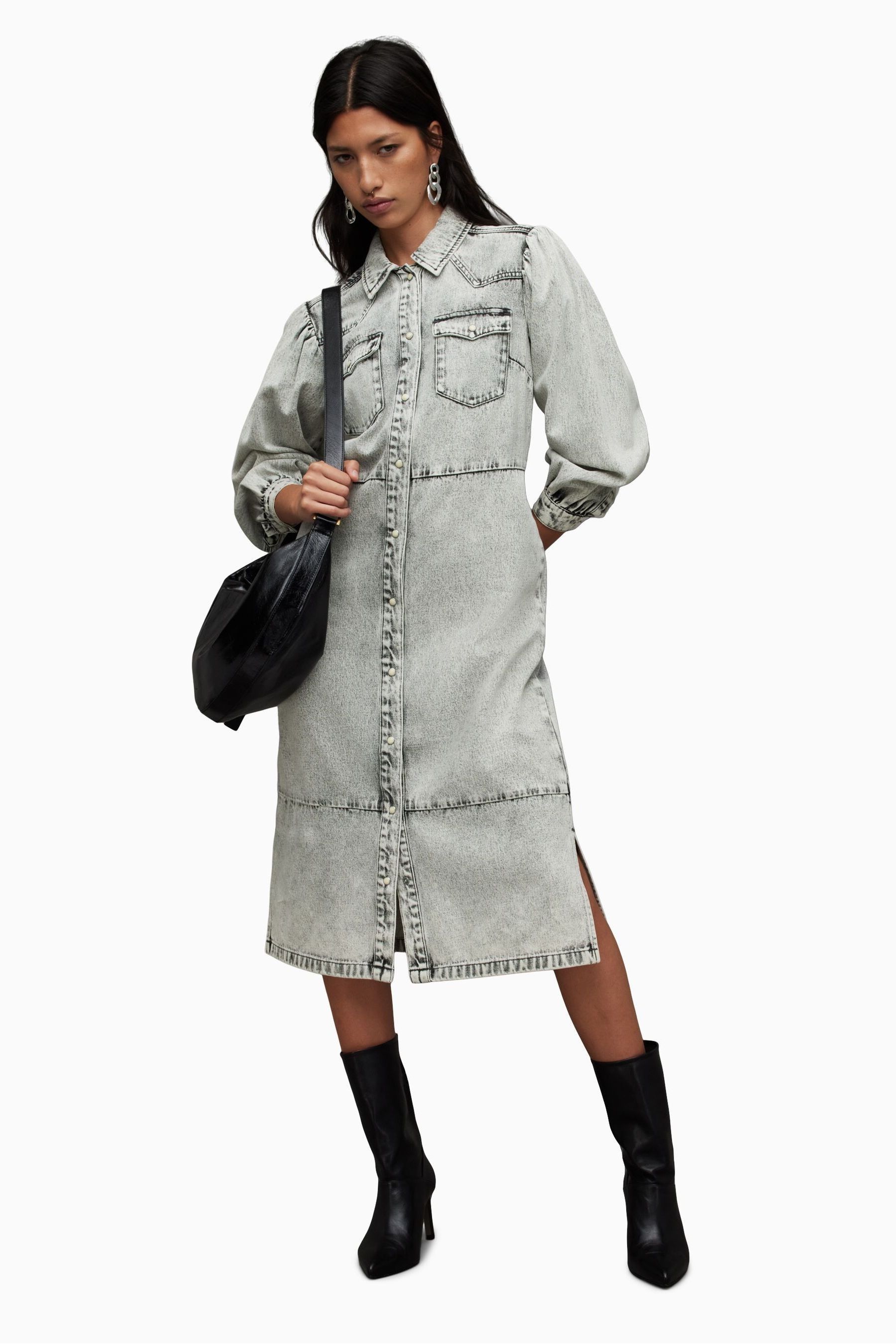 Allsaints sales denim dress
