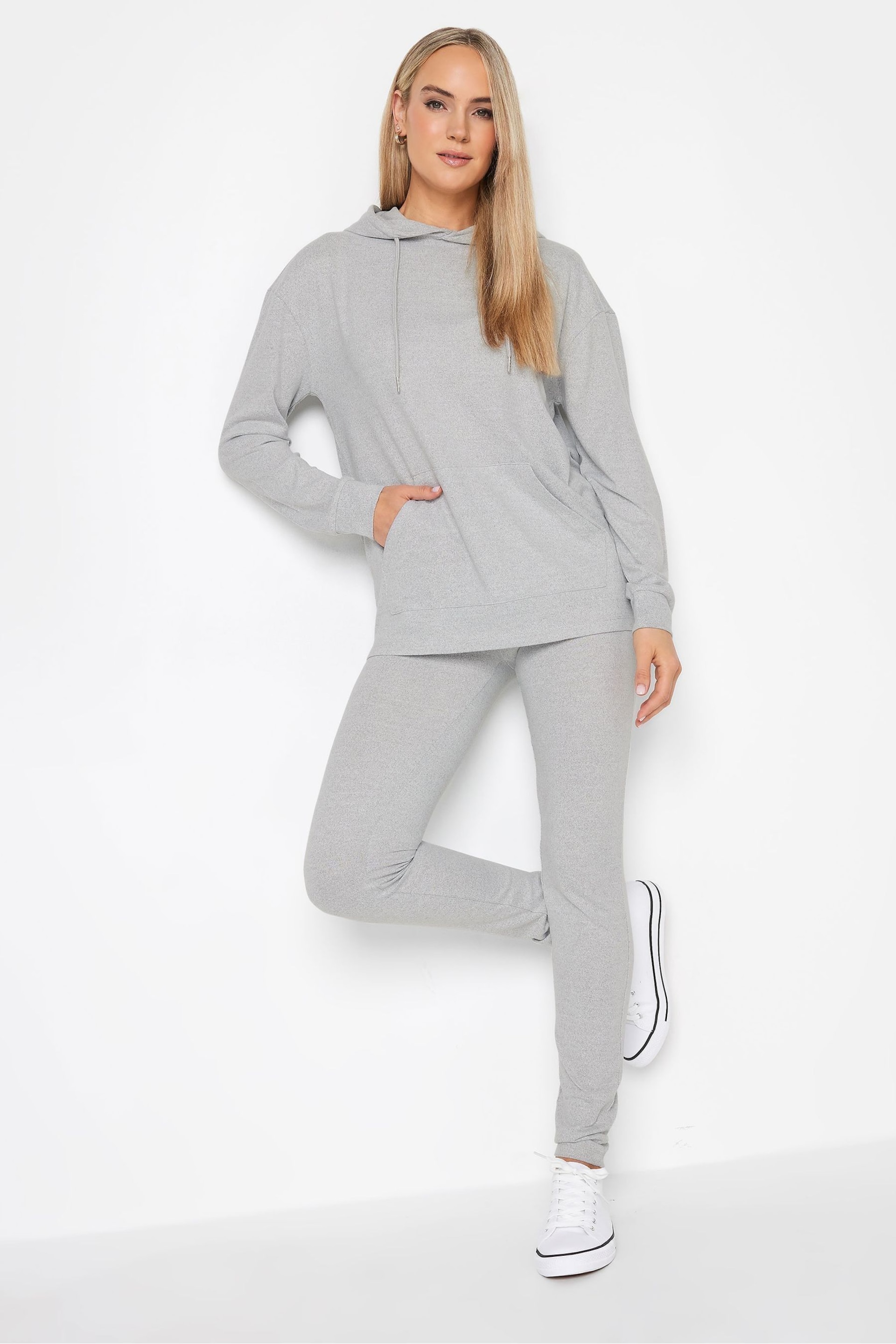 Long Tall Sally Grey So Soft Hoodie - Image 3 of 4