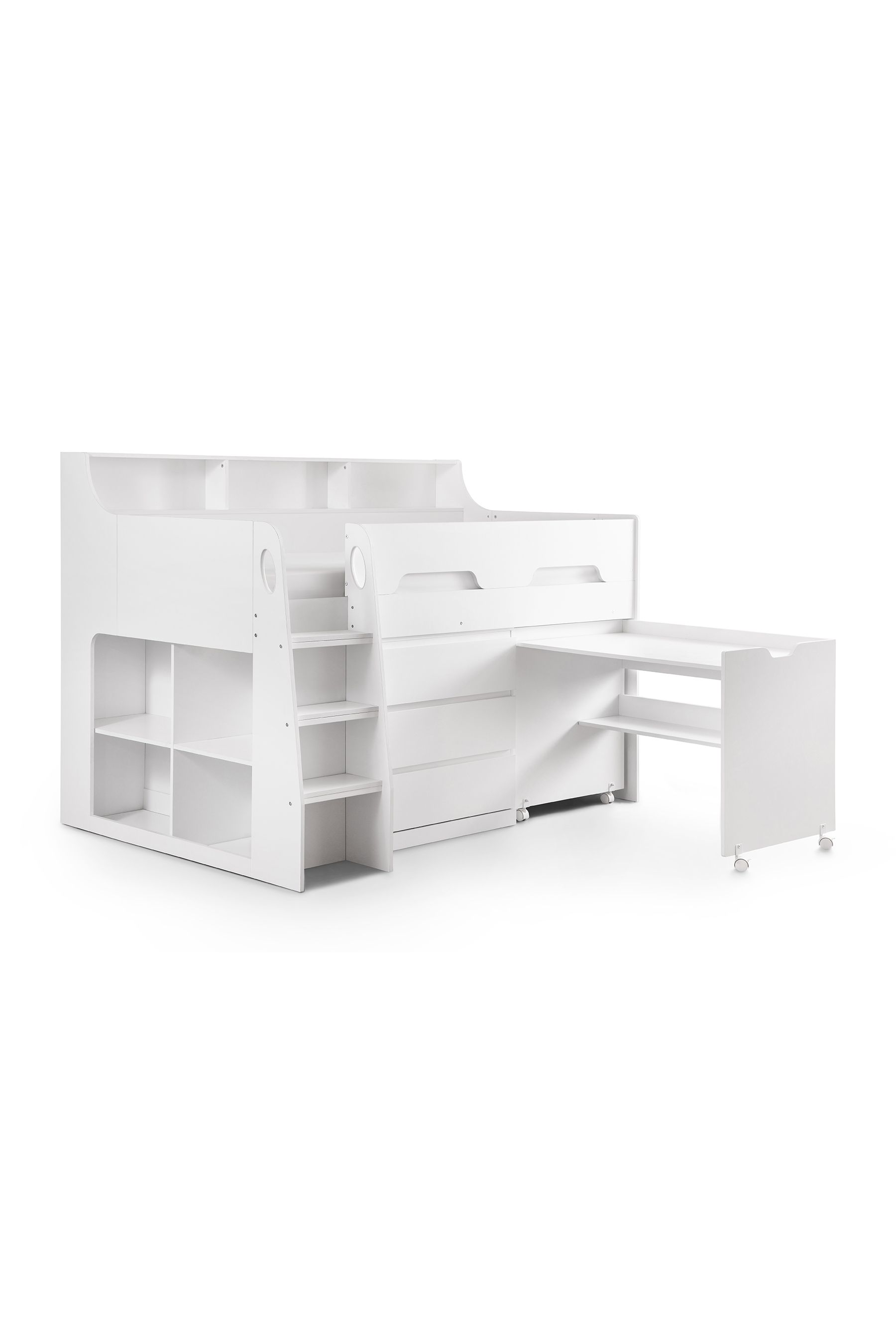 Julian bowen jupiter midsleeper hot sale cabin bed in white