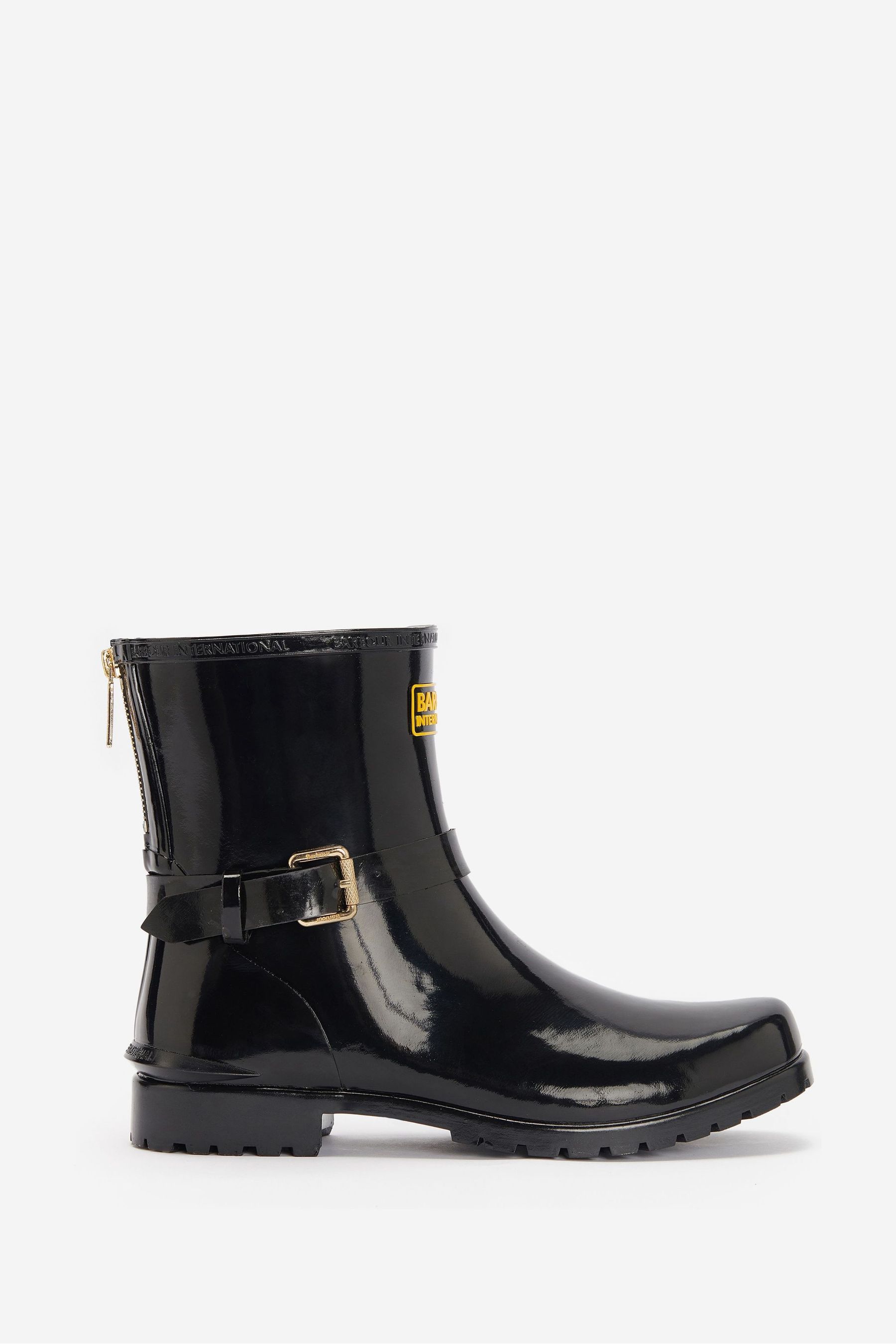 Buy Barbour International Mugello Black Wellie from the Next UK online shop