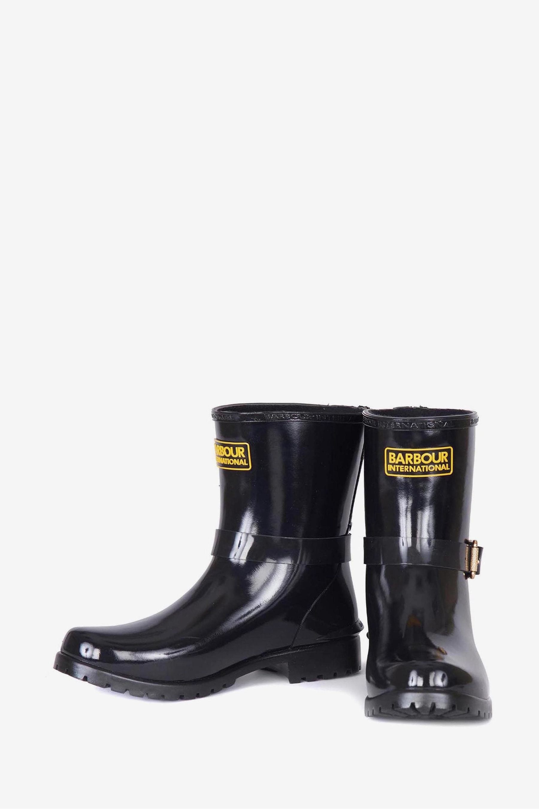 Barbour International Mugello Black Wellie